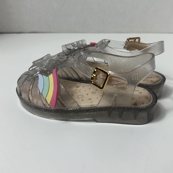 Mini Melissa Girls Mini Possession Fisherman Roman Sandals Sz 9 NIB W/ Dust Bag - Picture 12 of 14